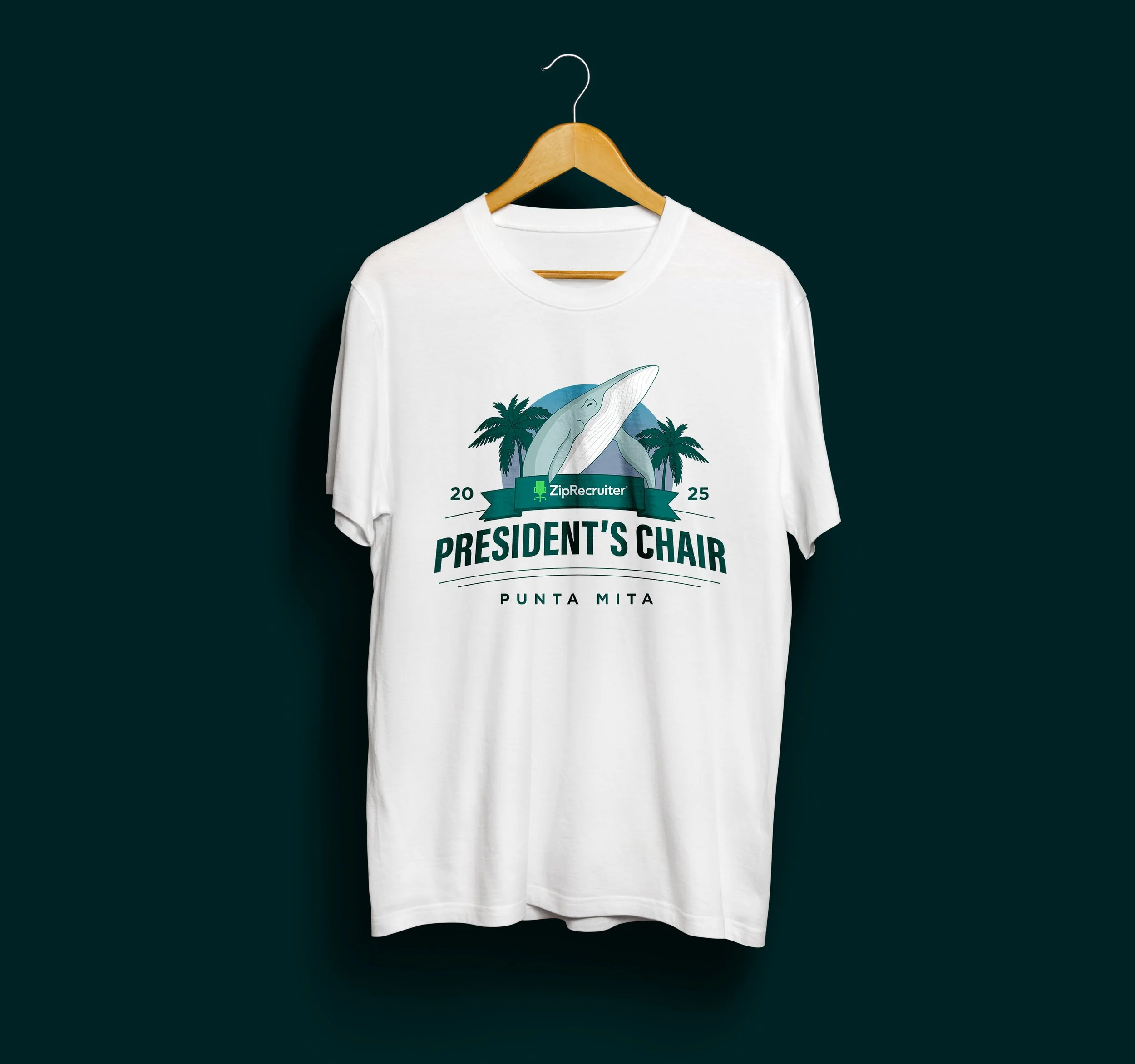 Punta Mita whale tee