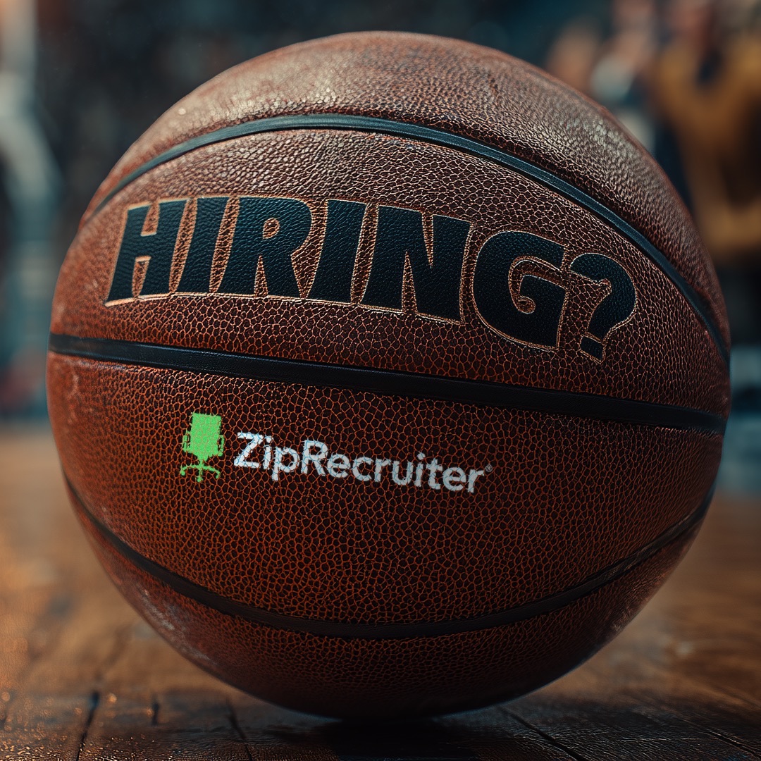 Basketball "Hiring?" ad
