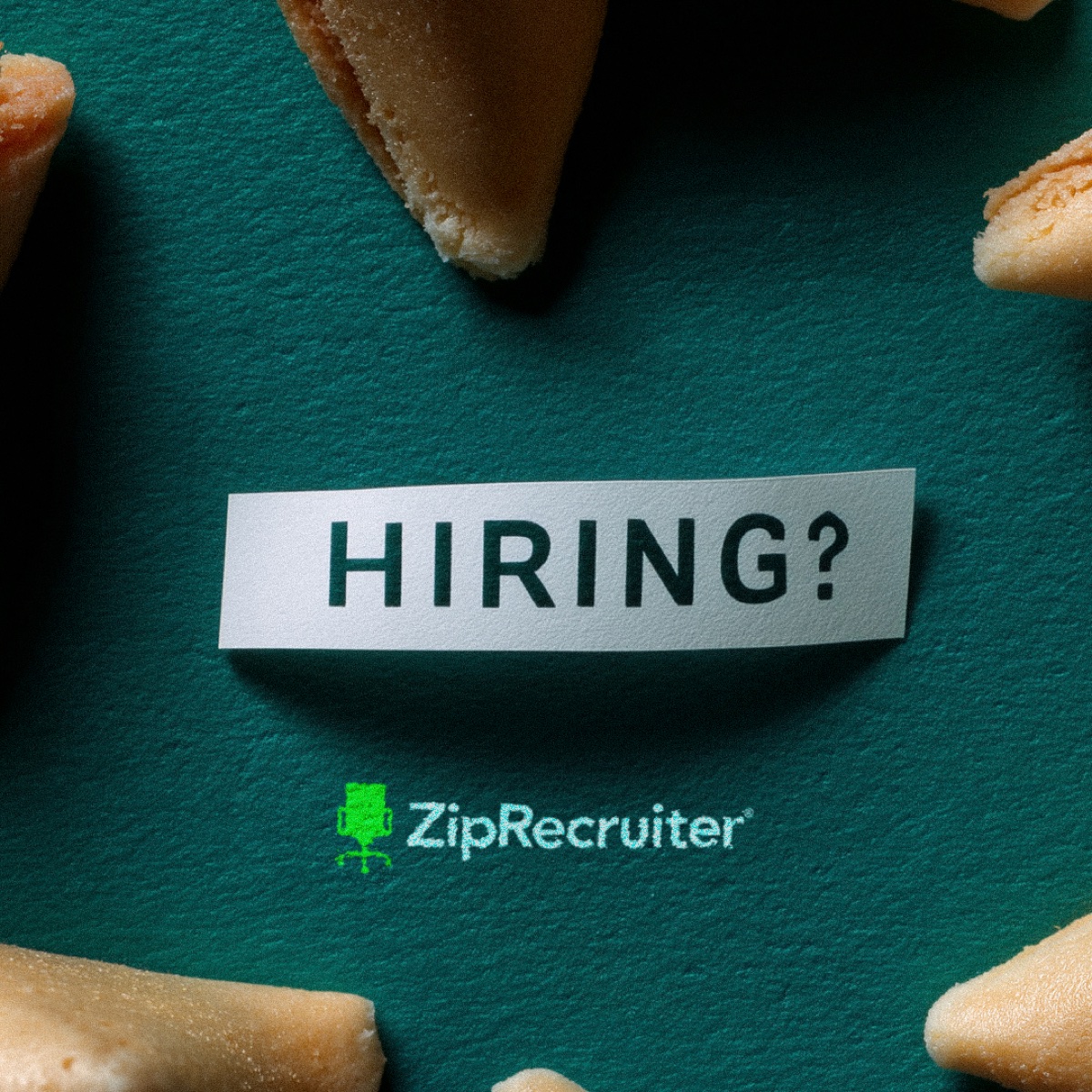 Fortune cookie "Hiring?" ad