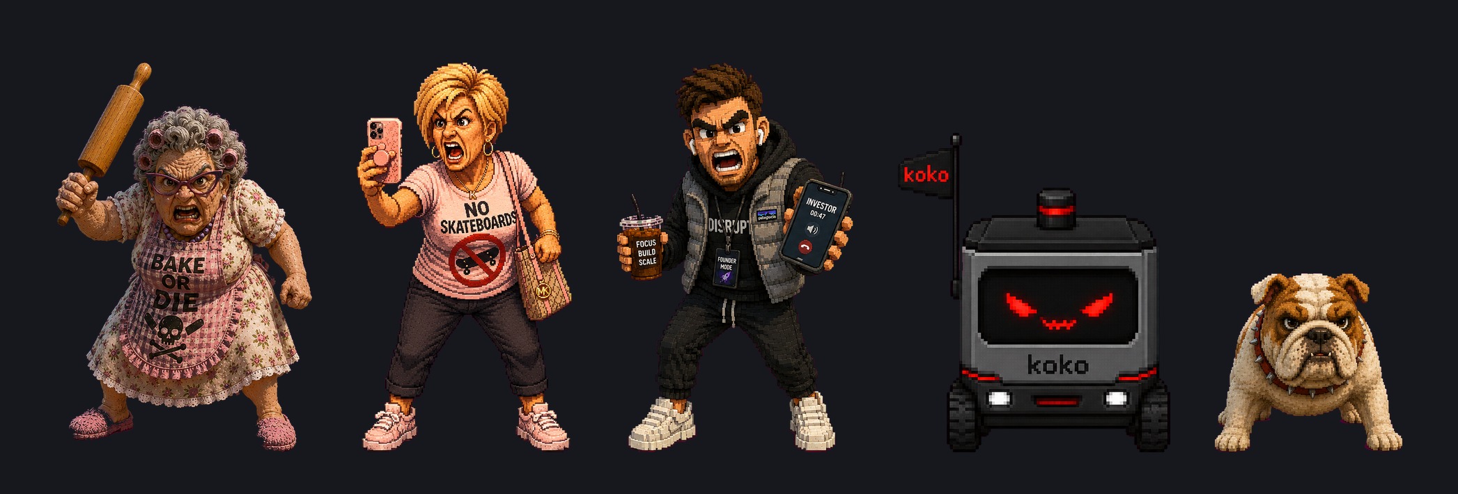 Resume Rush cast lineup